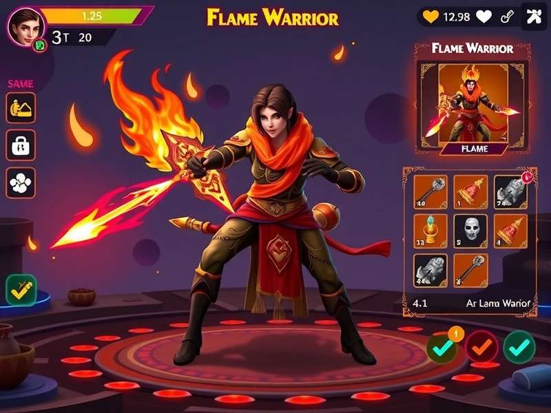 Flame Warrior Diwali event screenshot